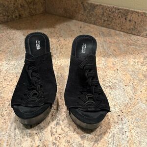 Michael Michael Kors woman's high heeled clogs